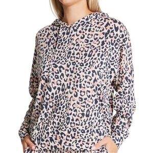 Honeydew Intimates Leopard Print Top - Blue and Pink